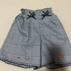 メゾピアノ キュロット パンツ 130の画像