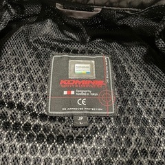 komine  プロテクトバイクジャケット　L  ブラックの画像