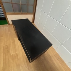 木製テレビ台の画像