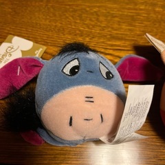 くまのプーさん他のまんまるぬいぐるみ タグ付きの画像