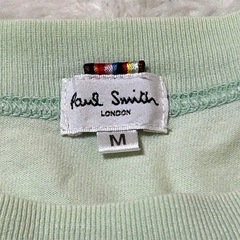 Paul Smith ポールスミス 牛プリント 半袖 Tシャツ メンズ M 緑 ミントグリーン カットソー 日本製 半袖Tシャツの画像