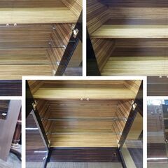 【K4　展示品　松創　テレビボード　ジン　黒檀　定価533万円】の画像