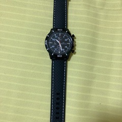 【未使用】腕時計　ブラックの画像