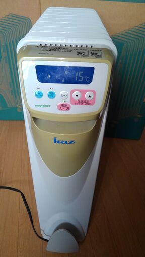 Kaz オイルヒーターKCV127取扱説明書 付き (tatuo) 志津の季節、空調