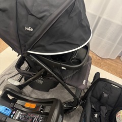 ３点セット　チャイルドシート　ベビーカーの画像