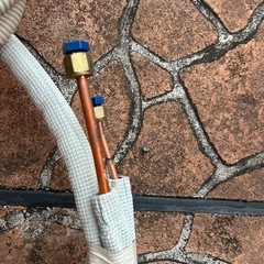 エアコン配管の画像