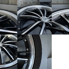 19インチホイールタイヤセットの画像