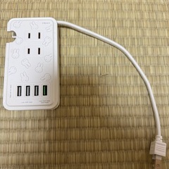 急速充電器 4ポートUSB&コンセント4個口 JX-AC-177の画像