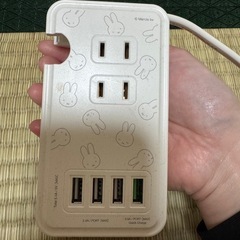 急速充電器 4ポートUSB&コンセント4個口 JX-AC-177の画像