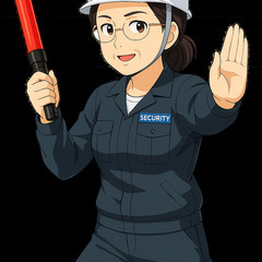 正社員　警備員の画像
