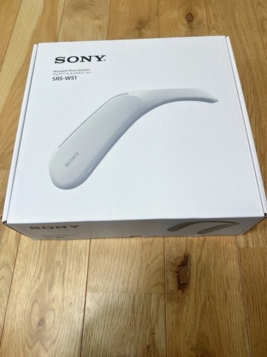 SONY SRS-WS1 ウェアラブルネックスピーカー