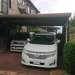 日産エルグランドハイウェイスター、パール７人、オットマン三ヶ所ナ...