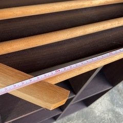 木製ハンガーラックの画像