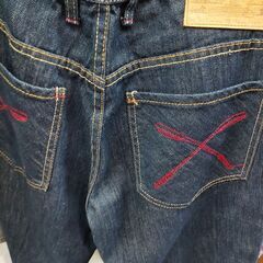 Denim shortsの画像