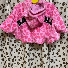 BABYDOLL ベビードール　ポンチョ　ヒョウ柄ピンク豹柄の画像