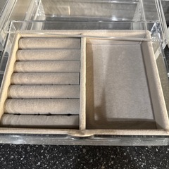 無印 アクセサリーケース 2個セットの画像