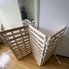 布団　マットレス用　すのこ　4つ折りタイプの画像