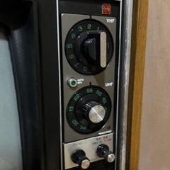 アンティーク　National 18型テレビ TH18-E25(N)の画像