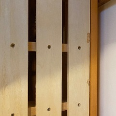 無印良品　シングルベッドの画像