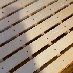 無印良品　シングルベッドの画像