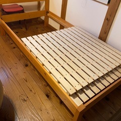 無印良品　シングルベッドの画像