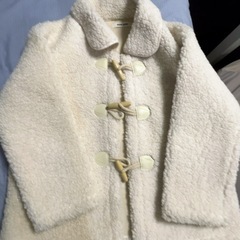 DOUDOU ボアジャケット ベージュの画像