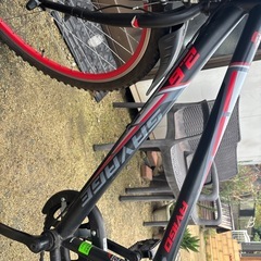 キッズ自転車26インチ美品の画像