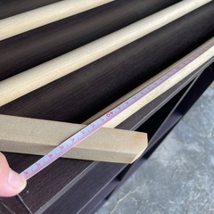 木製ハンガーラックの画像