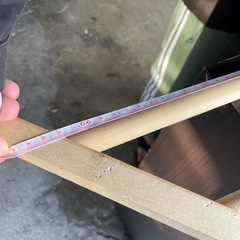 木製ハンガーラックの画像