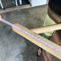 木製ハンガーラックの画像