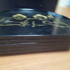 【未使用品】お椀・お盆５つセット　※無料の画像