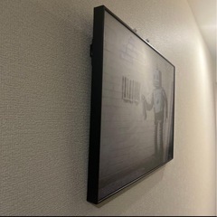 バンクシー　ロボット グラフィティアート キャンバスの画像