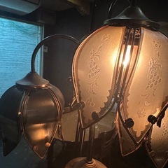 スタンドライト　電気の画像