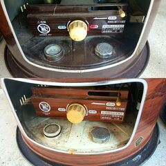 商談中【2台セット】コロナ サロンヒーター　煮炊き 灯油コンロ ストーブ 要メンテの画像