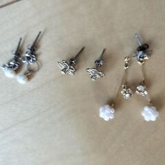 ピアス3点セットの画像