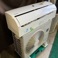 取付込、保証付、シャープ2019年2.2KW6畳用の画像