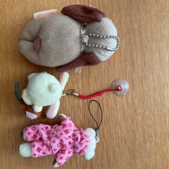 ぬいぐるみキーホルダーの画像