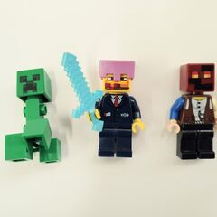 レゴブロック【マインクラフト ミニフィグ】の画像