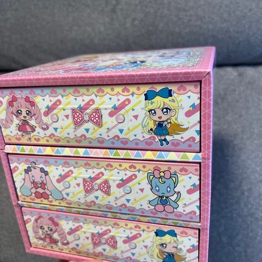 ひみつのアイプリ 3段ボックス☆カードなし (みかん🍊) 高崎問屋町の