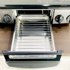 【グリル未使用】Rinnai リンナイ ガスコンロ NTM34BKL 2019年製 LPガス用 グリル未使用 動作品 ガステーブル E0EY0106の画像