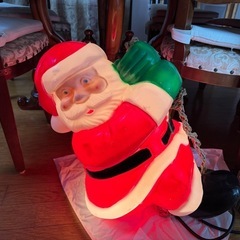 【国分寺】サンタクロース　ライト　クリスマス　防雨型　紐で吊るすタイプの画像