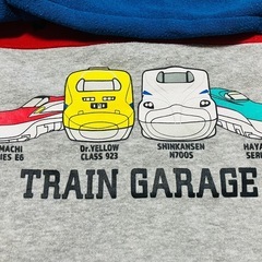 プラレール　新幹線　トレーナーの画像