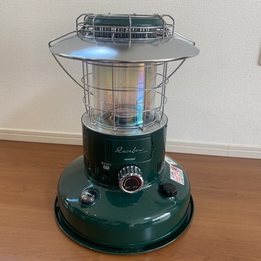 トヨトミ　動作確認済　アウトドア　石油ストーブ　レインボー