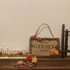 インテリア　オブジェ　ドライフラワー　プリザーブドフラワー　ミニイーゼル　ミニ帽子　ミニカゴの画像