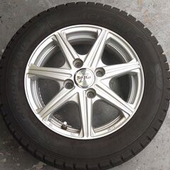 軽自動車用ホイール4本　スタッドレスタイヤ付き  155/65R13の画像