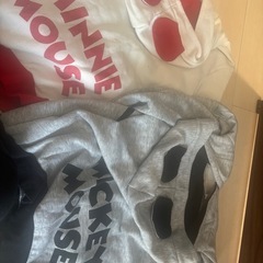 ディズニー　ペア　パーカー　Tシャツの画像