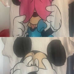 ディズニー　ペア　パーカー　Tシャツの画像