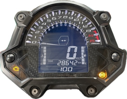 メーター液晶焼け修理 液晶焼けなし v125sメーター