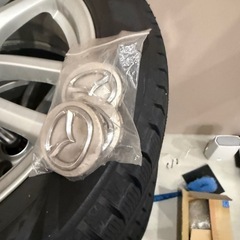 ncロードスター純正ホイール スタッドレスタイヤセットの画像