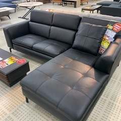 決まりました⭐︎本革カウチソファ⭐︎2分割出来ます⭐︎引取希望⭐︎の画像
